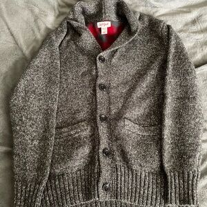 Cat & Jack Woolrich Gray Men's Sweater